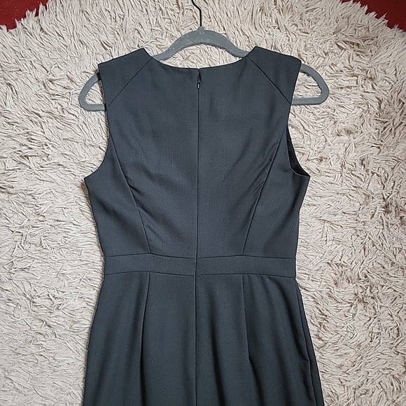 Womens J.Crew Work Dress Wool Business Career Office Siren Chic Charcoal Gray 2 - Picture 8 of 9